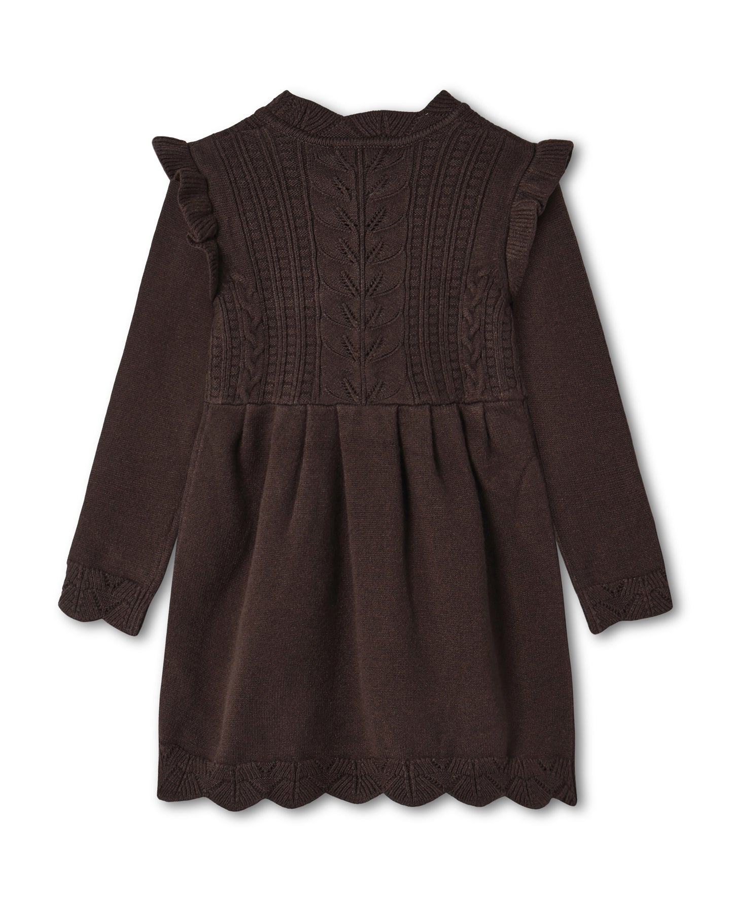 FLIINK ALILLY DRESS DRESS COFFEE BEAN