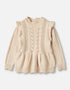ALILLY PEPLUM PULLOVER