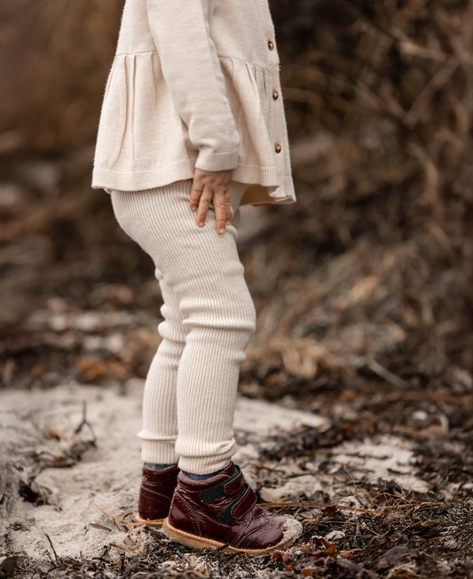 FLIINK BENNA RIB LEGGIN LEGGIN SANDSHELL