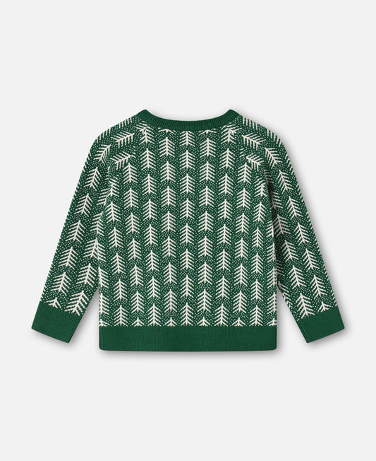 FLIINK BENNA TREE PULLOVER PULLOVER HUNTER GREEN