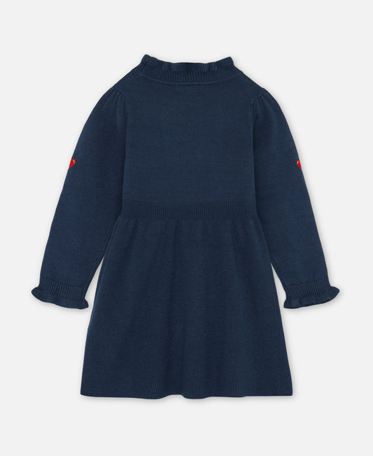 FLIINK BENNA WINTER DRESS DRESS INSIGNIA BLUE