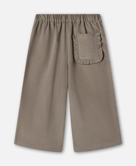 FLIINK BILLY RUFFLE PANT PANT PINE BARK