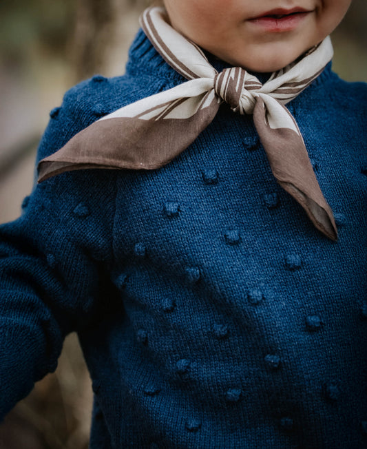 FLIINK BON DOT PULLOVER PULLOVER INSIGNIA BLUE