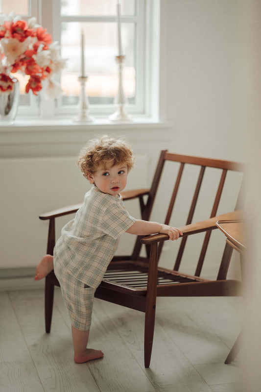 FLIINK CHA CHA SHORTS SHORTS SANDSHELL CHECK