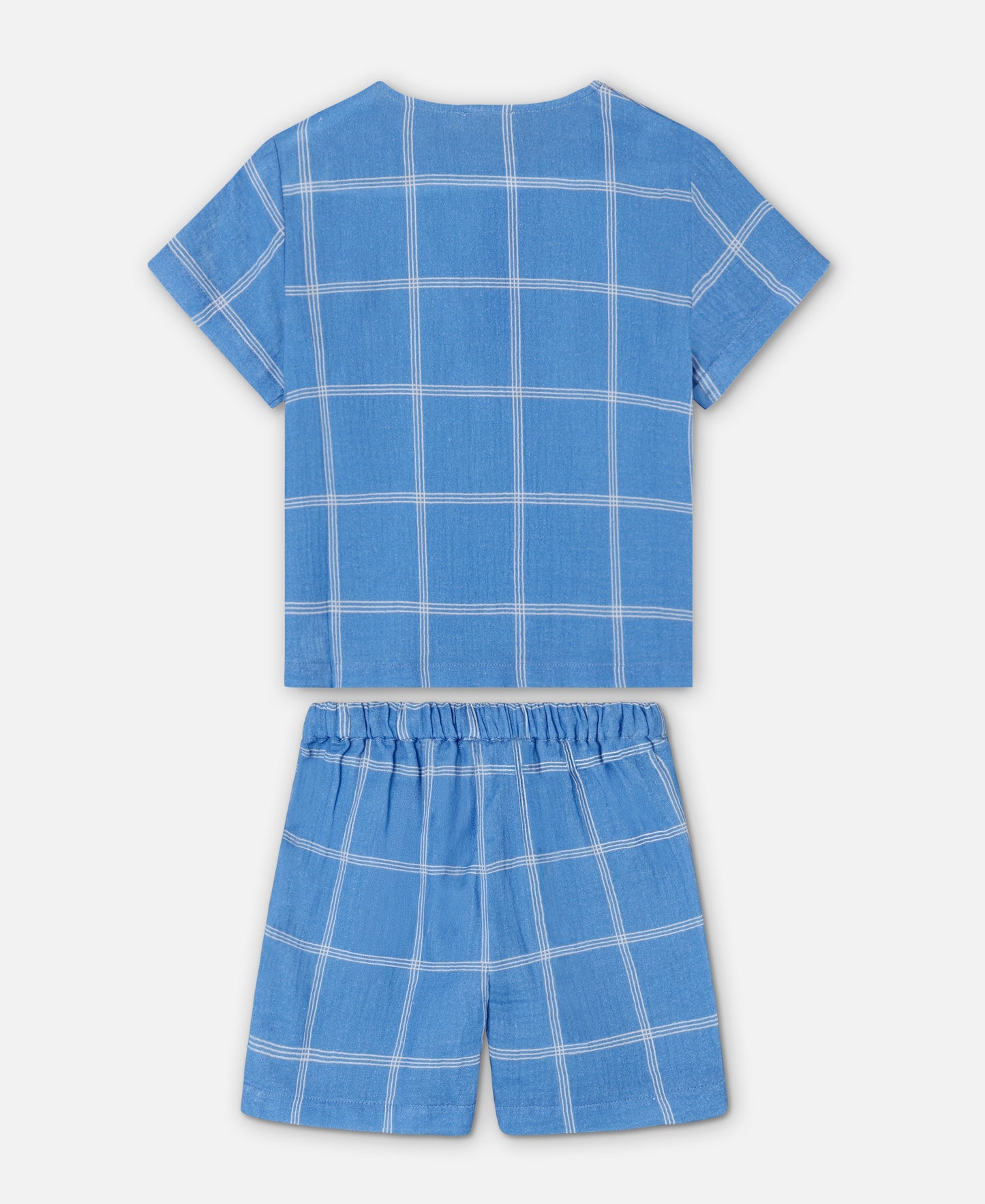 FLIINK CHA CHA SHORT SET SET MARINA CHECK