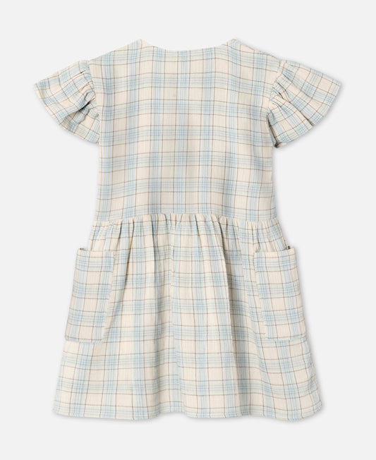 FLIINK CHA CHA SS DRESS DRESS SANDSHELL CHECK