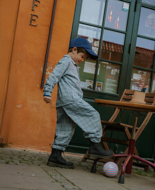 FLIINK CODY CHECK SHIRT SHIRT SLATE