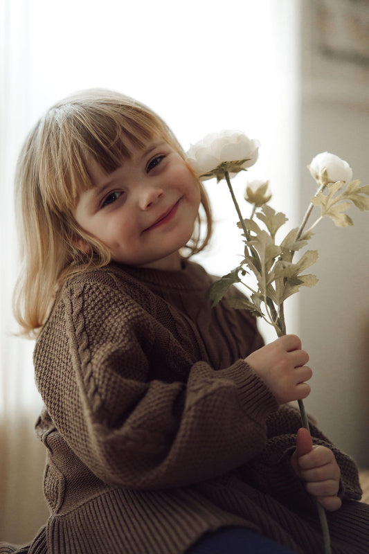 FLIINK COTTIE TUNIC TUNIC PINE BARK