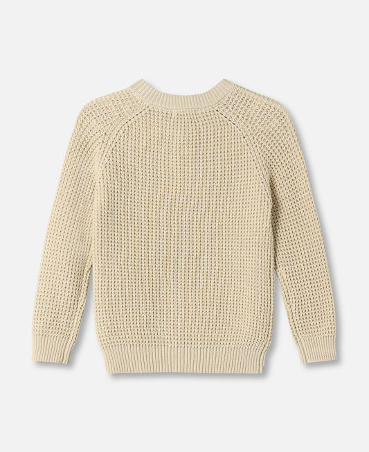 FLIINK COTTI PULLOVER PULLOVER SANDSHELL