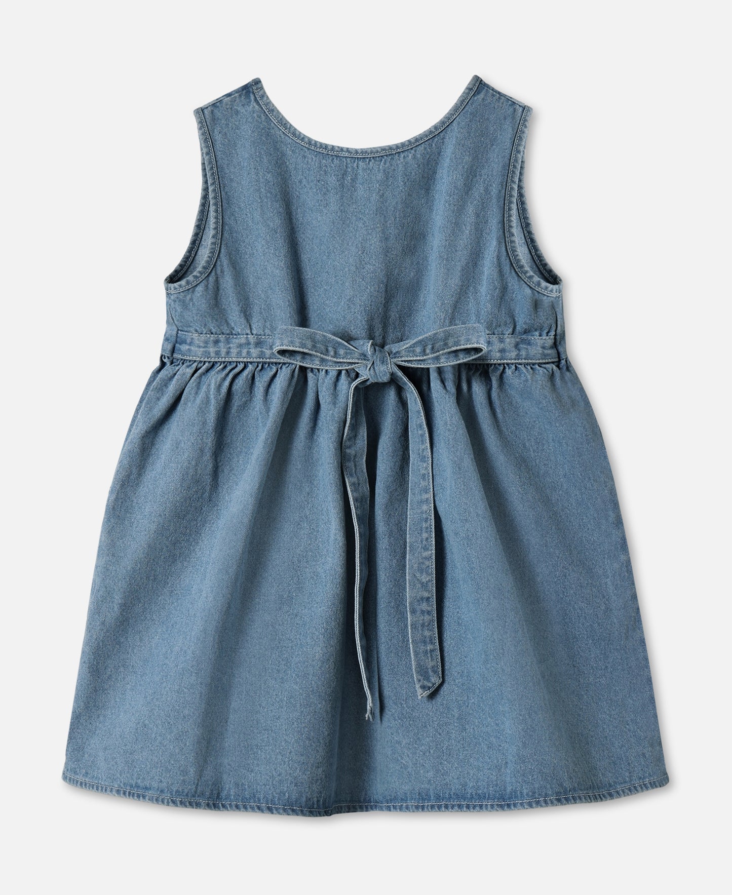 FLIINK DON DENIM SPENCERDRESS DRESS LIGHT DENIM BLUE