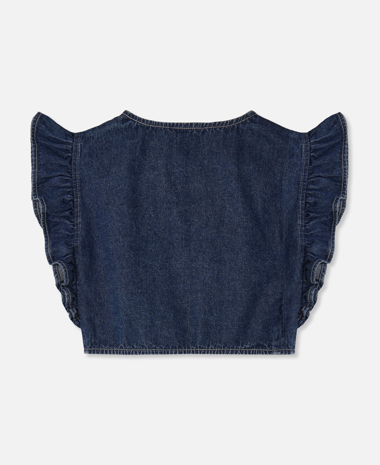 FLIINK DON WAISTCOAT VEST DARK DENIM BLUE