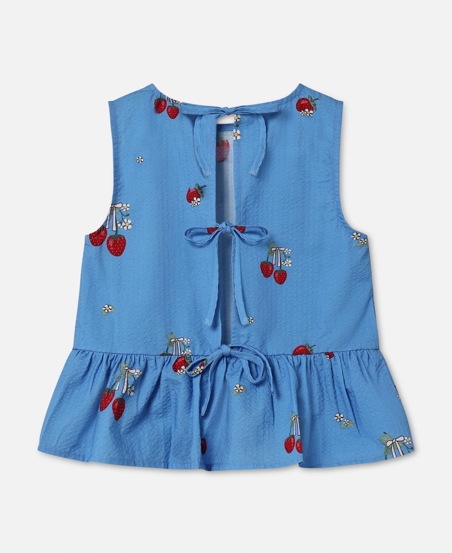 FLIINK ELMA SL TOP SINGLET MARINA BLUE AOP
