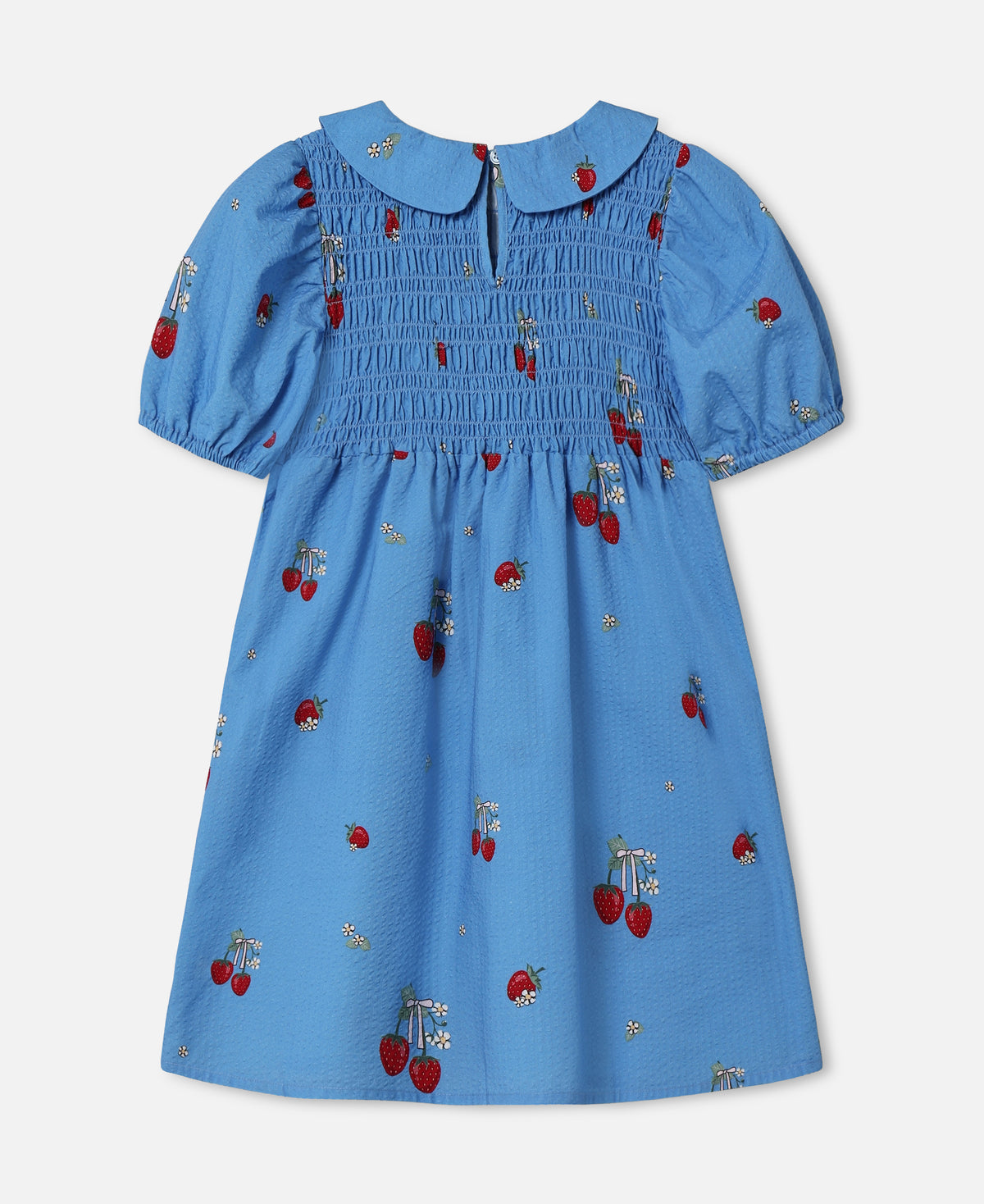 FLIINK ELMA SS DRESS DRESS MARINA BLUE AOP