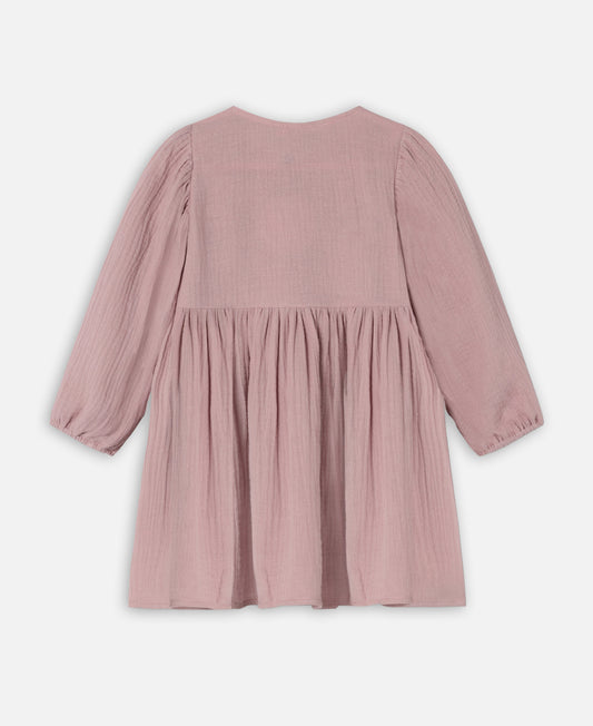 FLIINK ELMO BOW DRESS BLOUSE WOODROSE