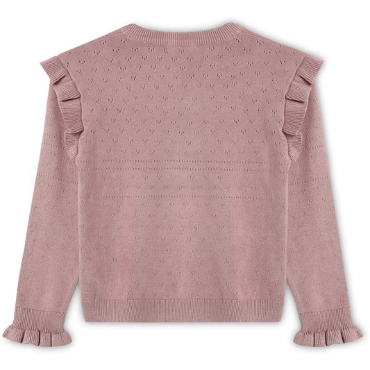 FLIINK FAME O-NECK BLOUSE BLOUSE WOODROSE