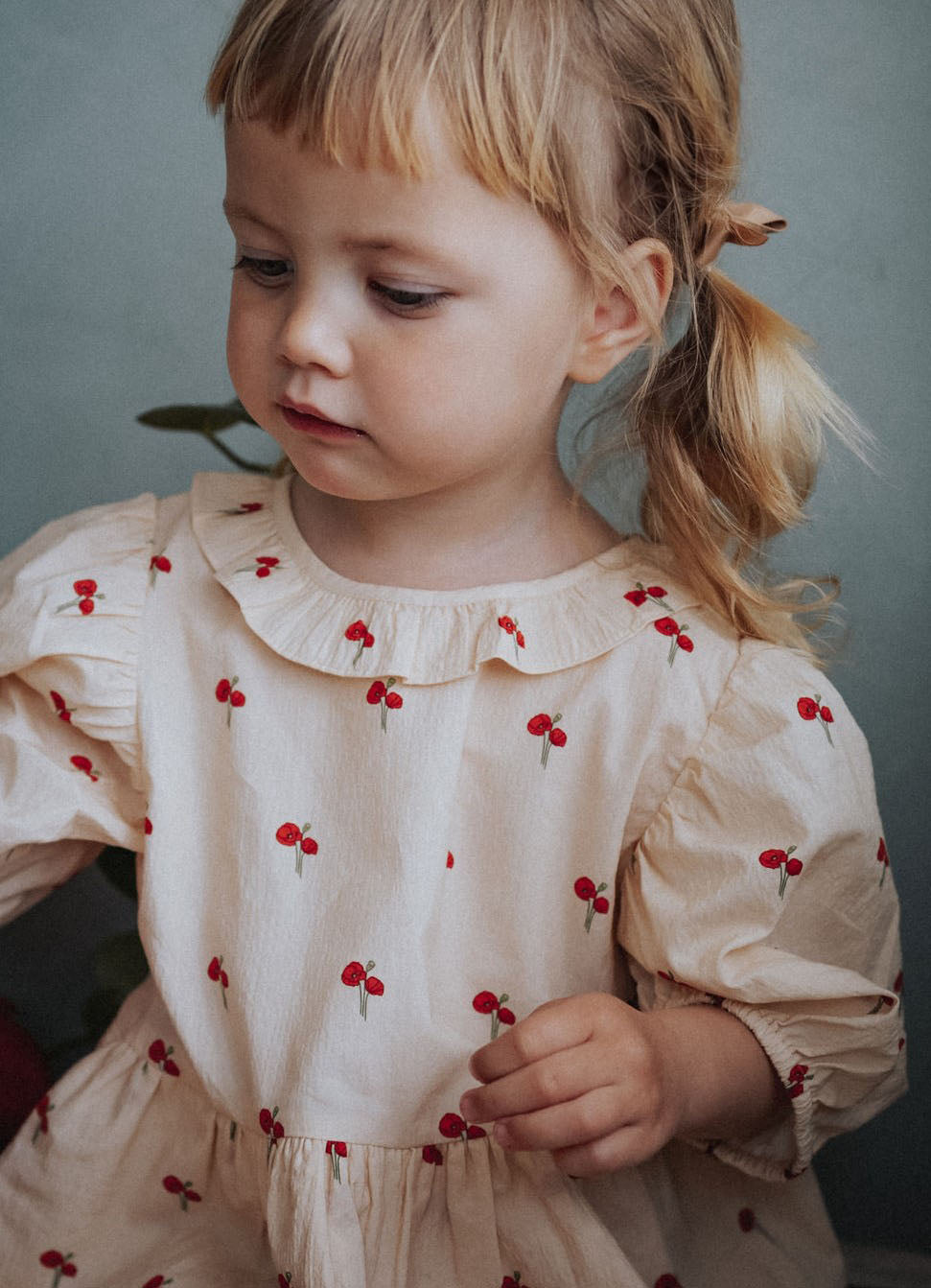 FLIINK FLOWER BLOUSE BLOUSE SANDSHELL