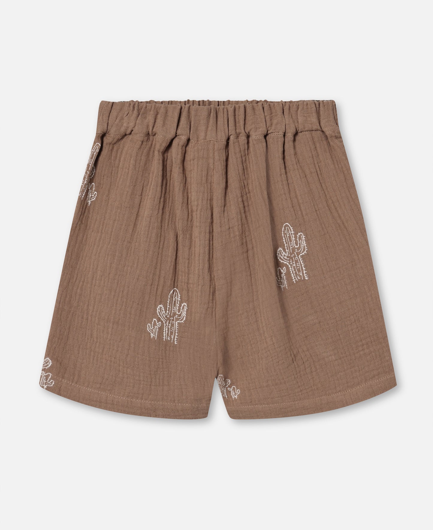 FLIINK HELLO SHORTS SHORTS PINE BARK CACTUS AOP