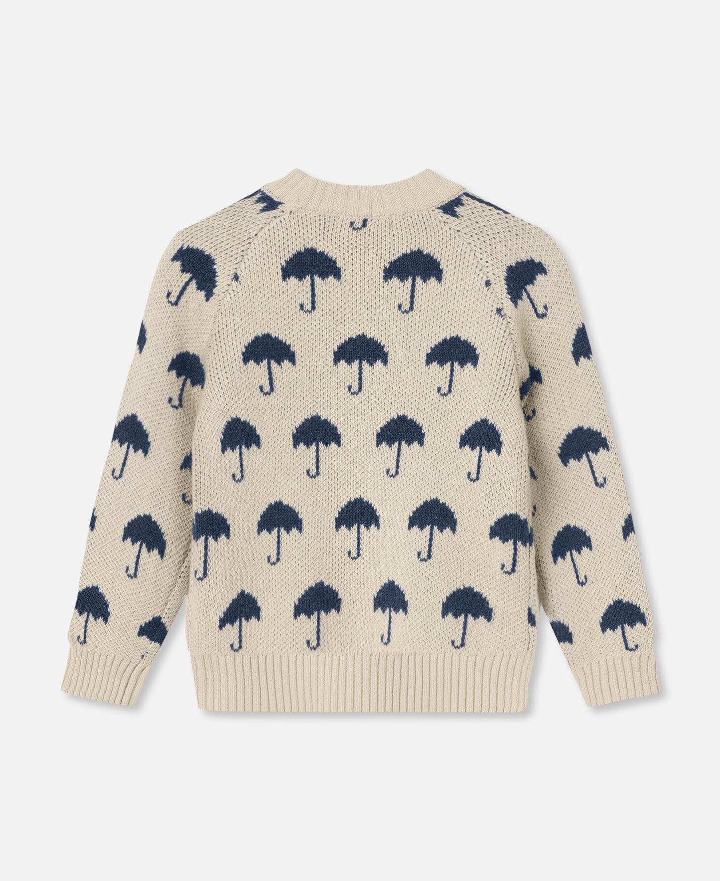 FLIINK JANIE CASHMERE UMBRELLA PULLOVER PULLOVER SANDSHELL / INSIGNIA BLUE