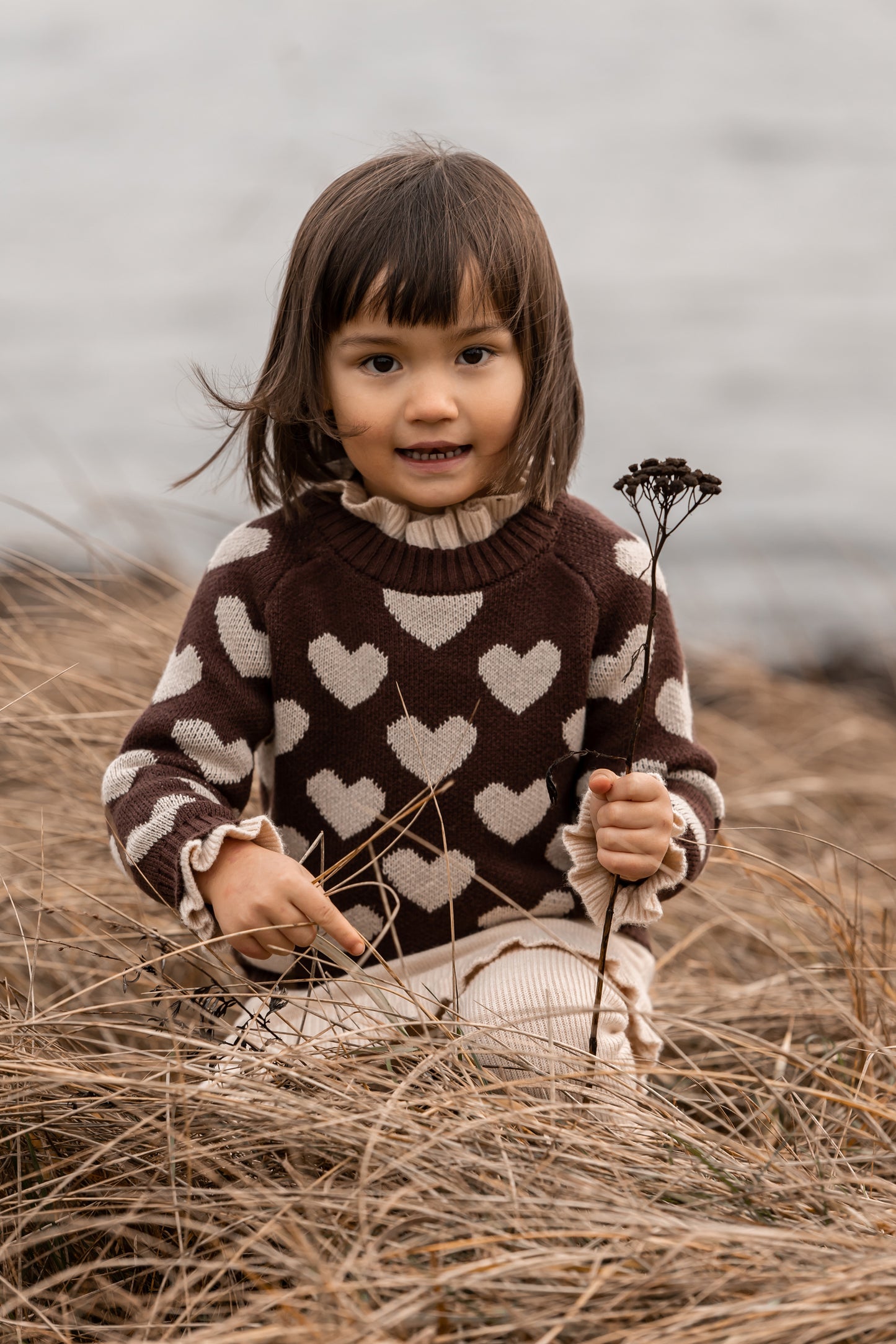 FLIINK JANIE PULLOVER PULLOVER CHICORY COFFEE