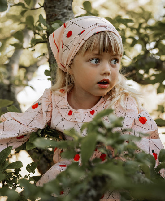 FLIINK KOTA SCARF SCARF PEACH WHIP AOP