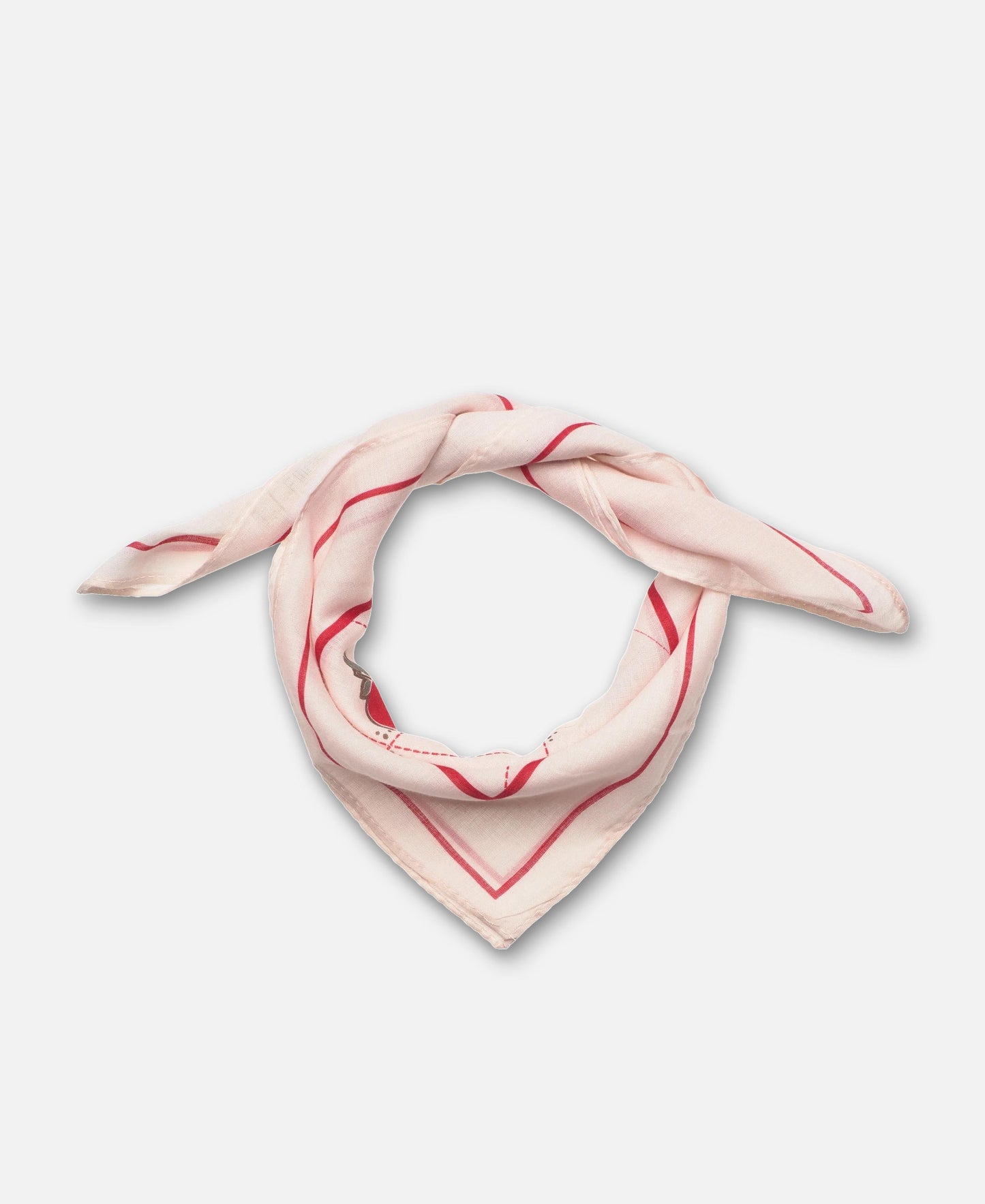 FLIINK KOTA SCARF SCARF PEACH WHIP AOP