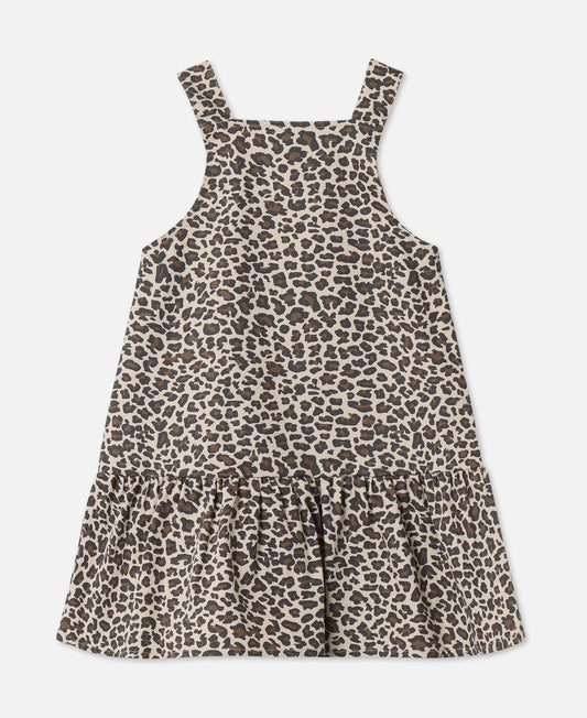 FLIINK LEO SPENCERDRESS DRESS PINE BARK AOP