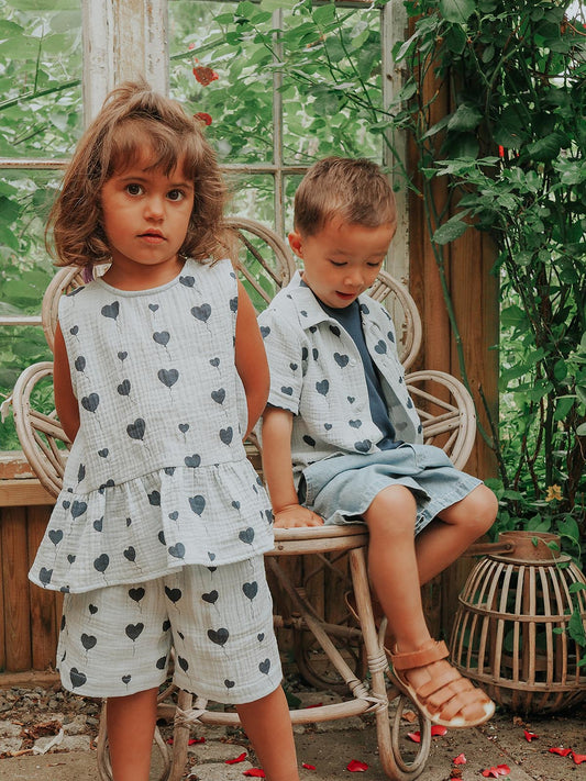 FLIINK LOVE SHORTS SHORTS DREAM BLUE