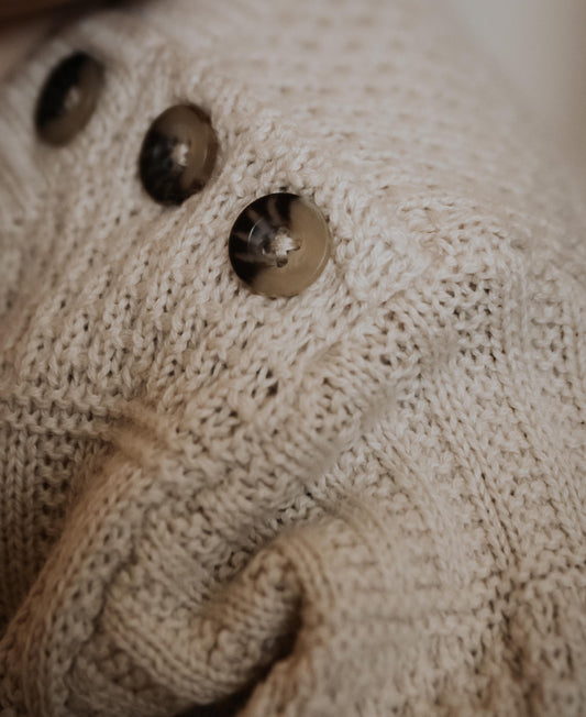 FLIINK NOVA KNIT PATTERN PULLOVER PULLOVER SANDSHELL