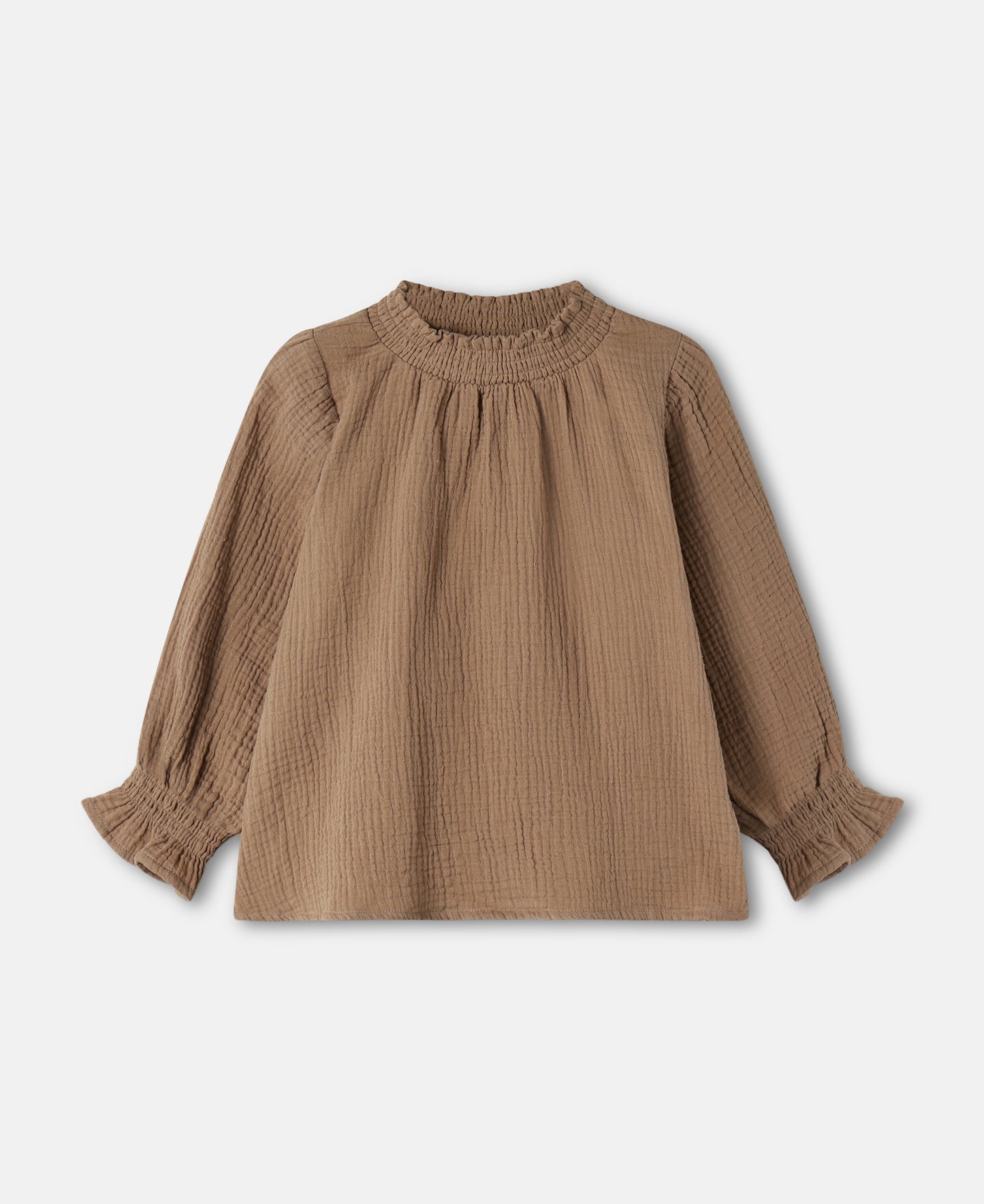 FLIINK PACO LS BLOUSE BLOUSE PINE BARK