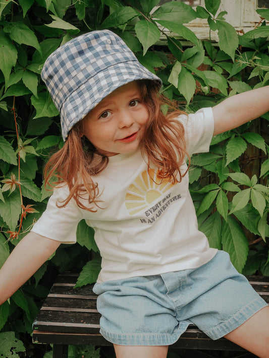 FLIINK SOMMER SUN T-SHIRT T-SHIRT CLOUD DANCER