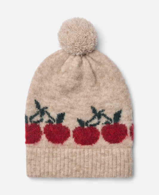 FLIINK STAR APPLE BEANIE HAT SANDSHELL