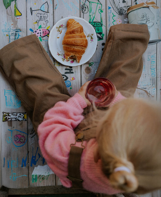 FLIINK STAR PUFF BLOUSE BLOUSE CANDY PINK