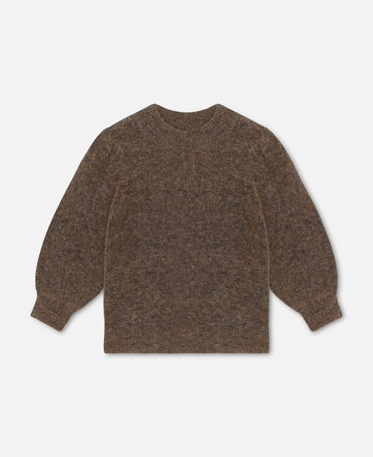 FLIINK STAR PUFF BLOUSE BLOUSE PINE BARK