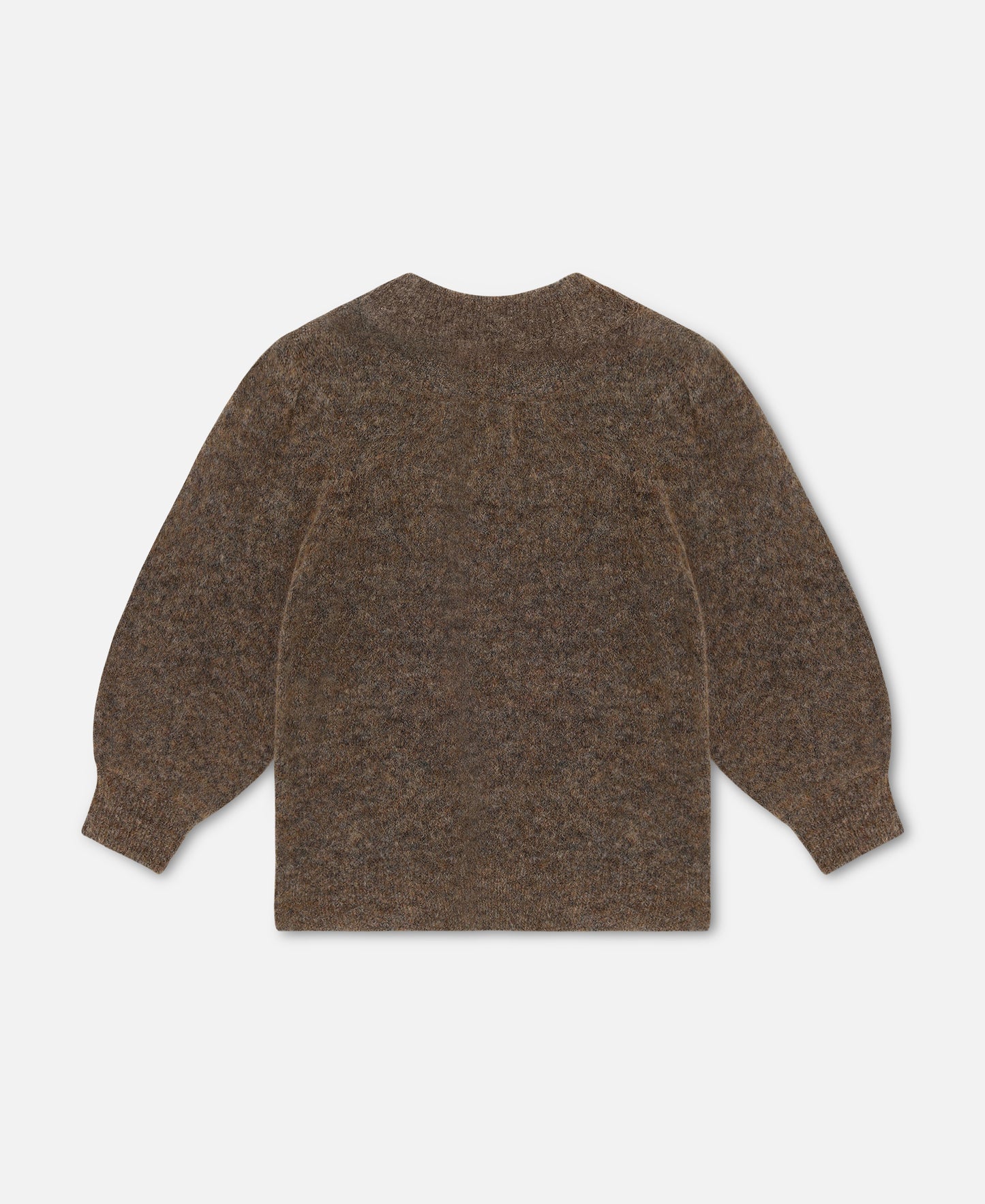 FLIINK STAR ALPACA PUFF BLOUSE BLOUSE PINE BARK