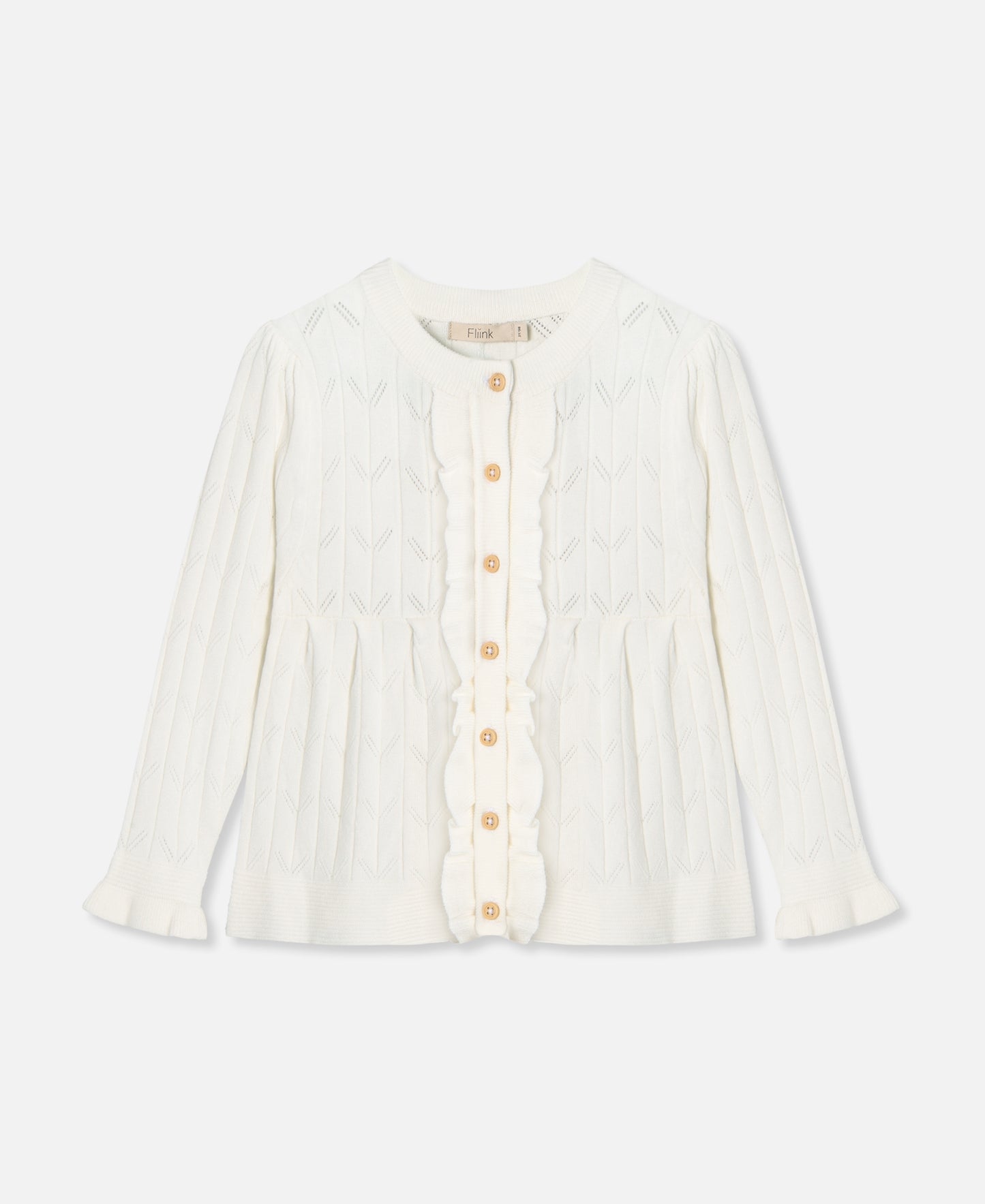 FLIINK SUNNY CARDIGAN CARDIGAN CLOUD DANCER
