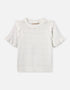SUNNY SS BLOUSE - CLOUD DANCER
