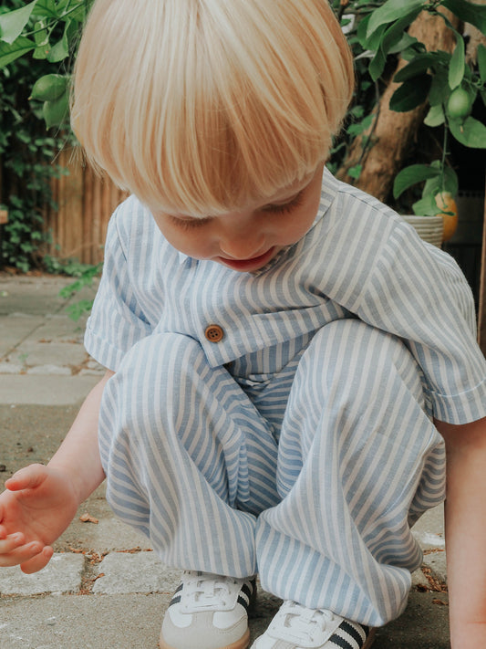 FLIINK VIRA PANT PANT DREAM BLUE/ CLOUD DANCER