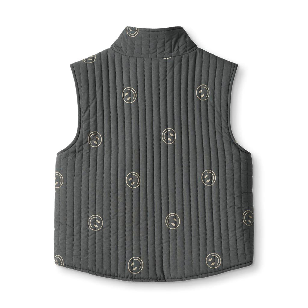 FLIINK WOW TURNABLE WAISTCOAT VEST MAGNET AOP