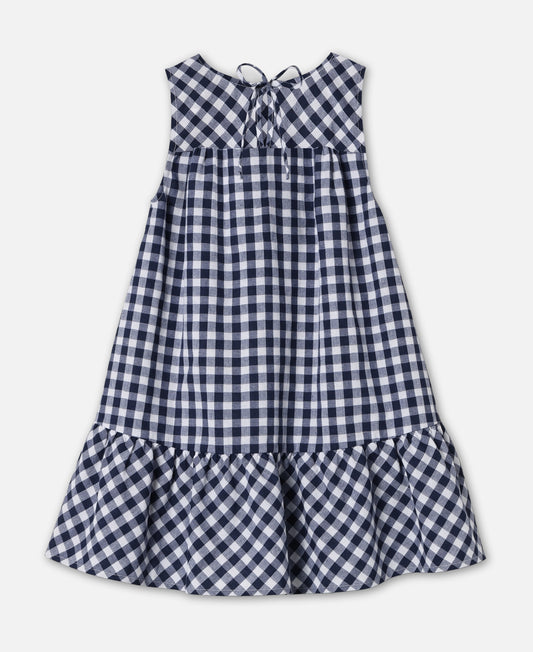 FLIINK ZORRO SL DRESS DRESS INSIGNIA SANDSHELL CHECK