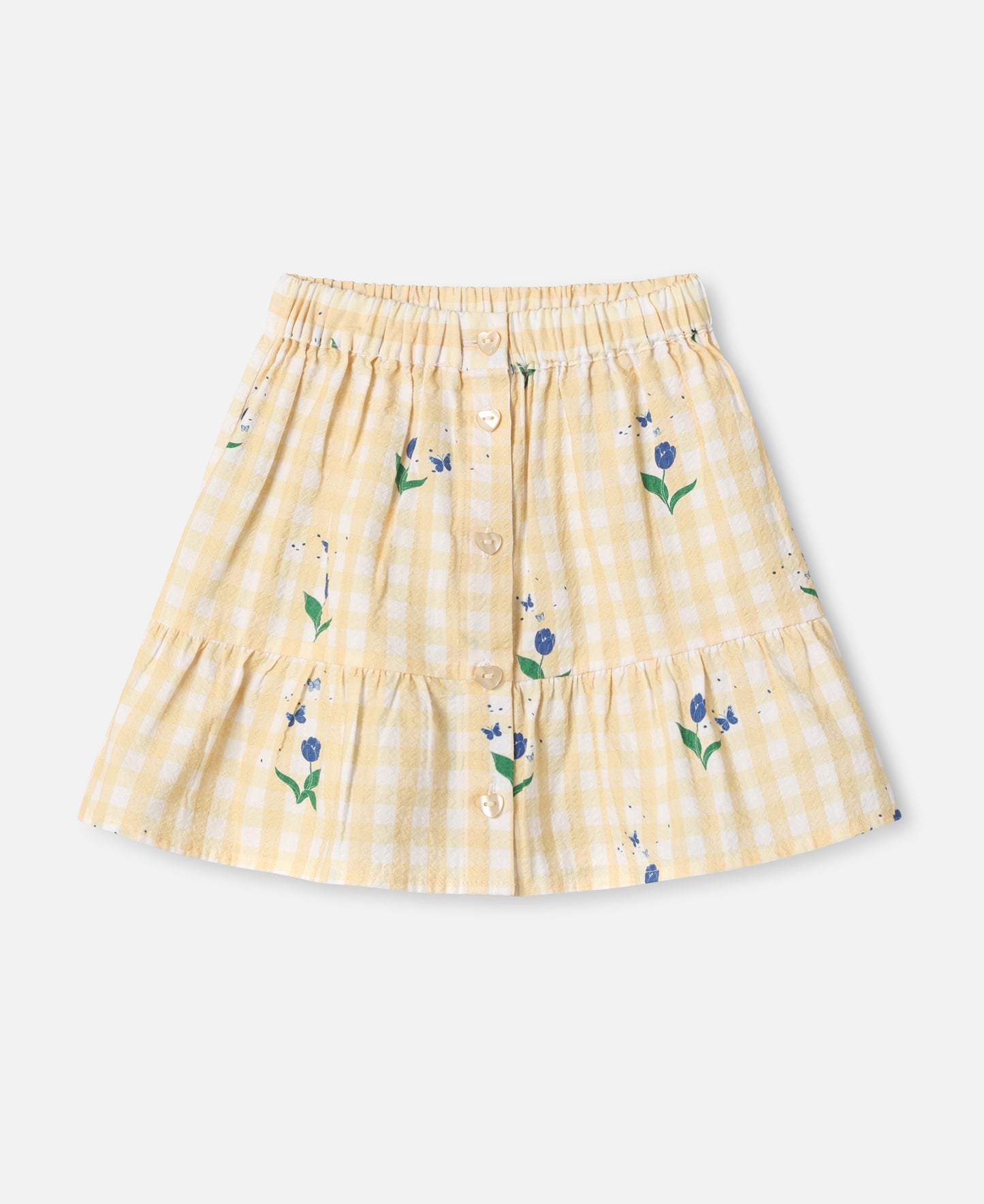 FLIINK AGNES FLOWER SKIRT SKIRT SUNLIGHT FLOWER AOP