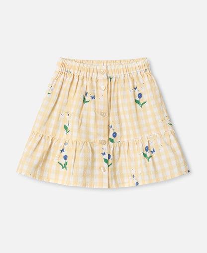 FLIINK AGNES FLOWER SKIRT SKIRT SUNLIGHT FLOWER AOP
