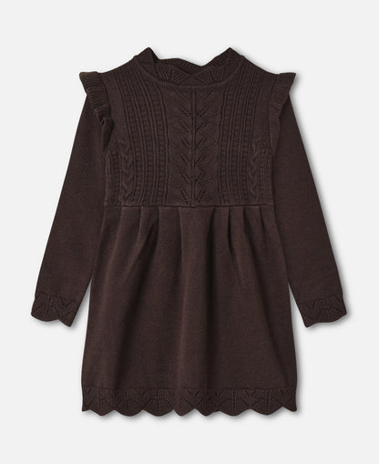 FLIINK ALILLY DRESS DRESS COFFEE BEAN