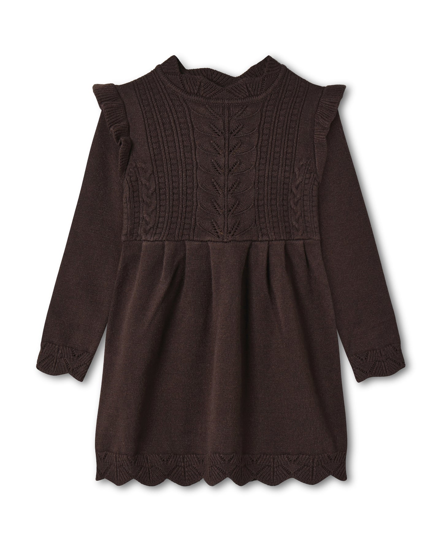 FLIINK ALILLY DRESS DRESS COFFEE BEAN