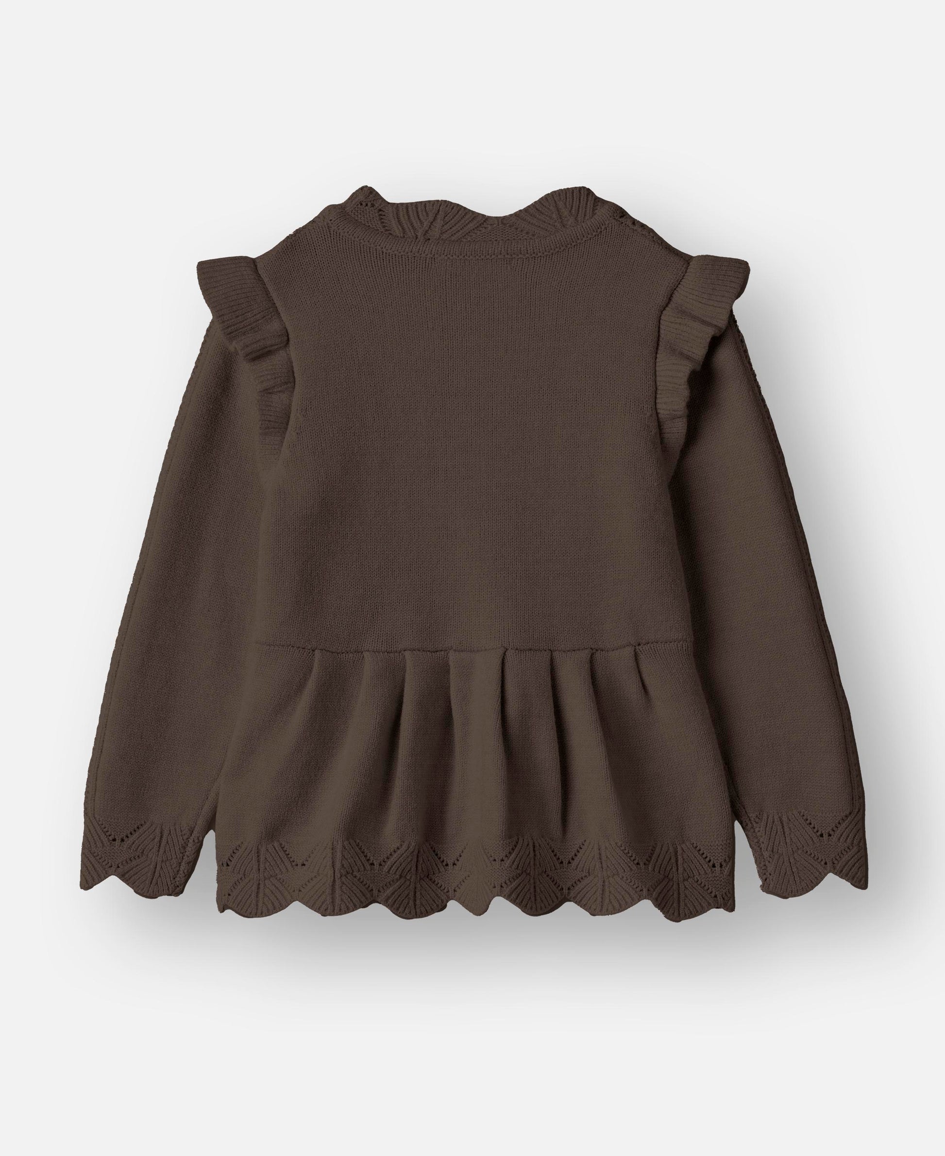 FLIINK ALILLY PEPLUM PULLOVER BLOUSE CARAFE