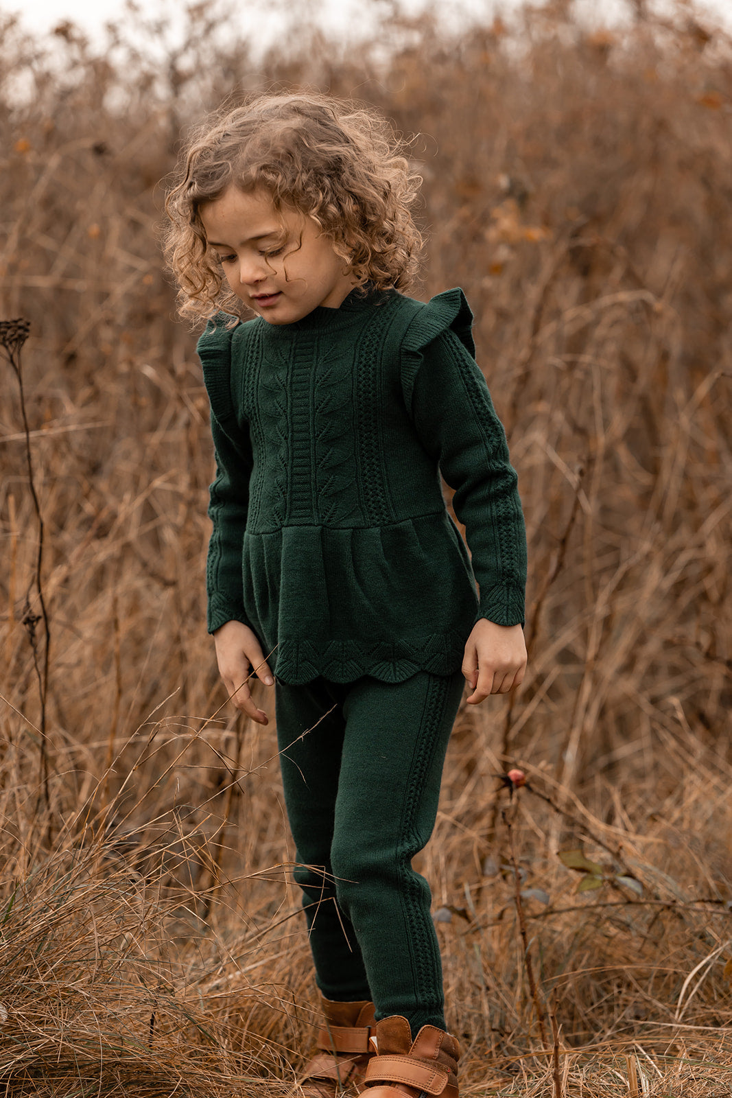 FLIINK ALILLY PEPLUM PULLOVER PULLOVER PINEGROVE