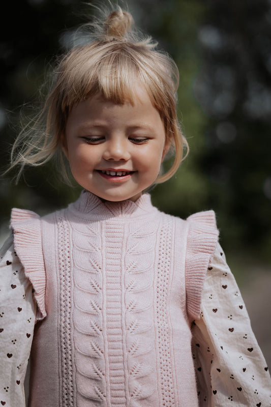 FLIINK ALILLY VEST VEST PEACH WHIP