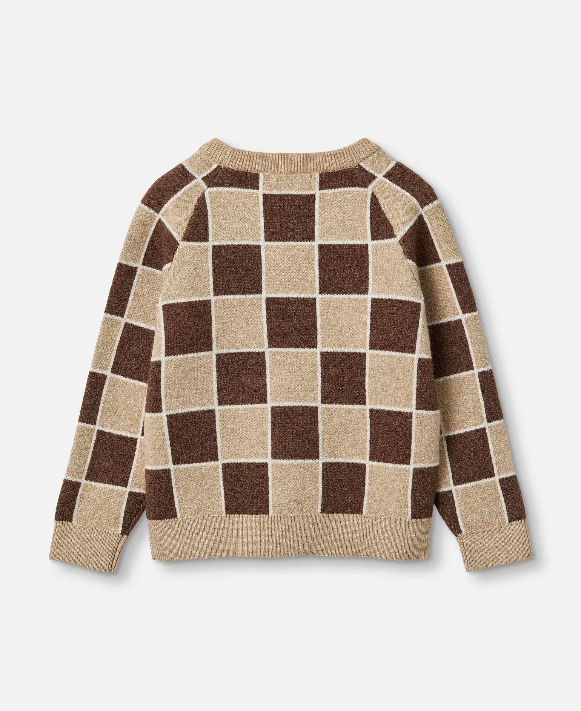 FLIINK ALON CHECK PULLOVER PULLOVER HUMUS CHECK