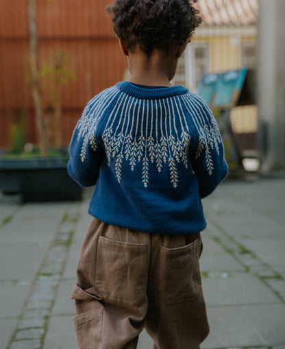 FLIINK ALON LEAF PULLOVER PULLOVER INSIGNIA BLUE