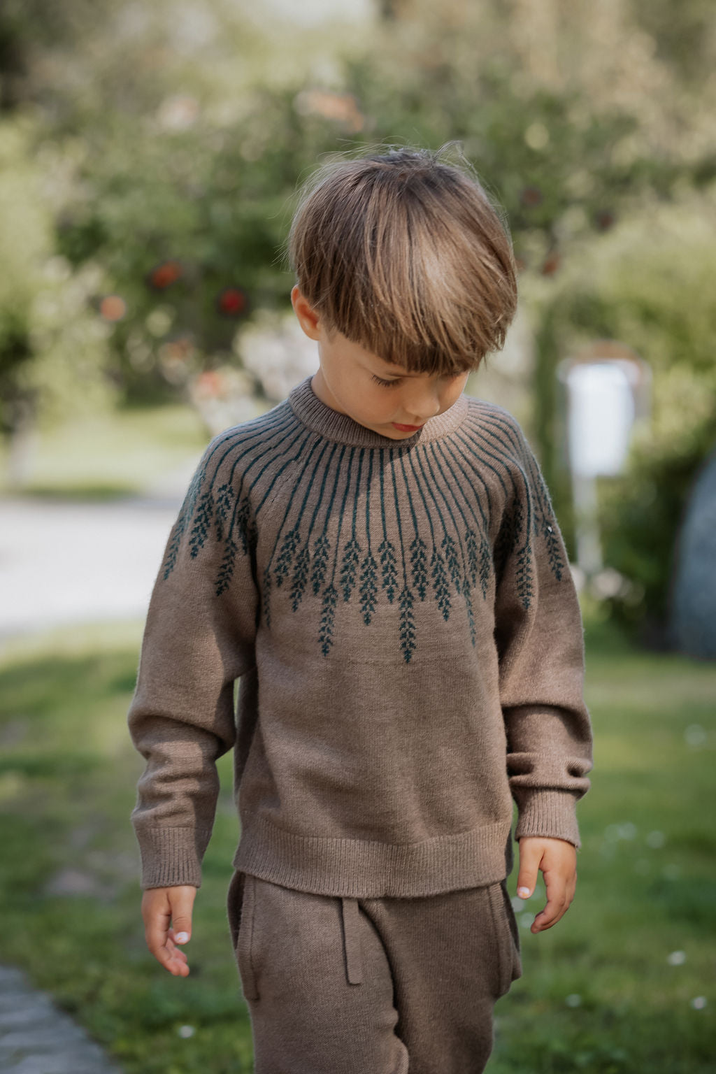 FLIINK ALON PULLOVER LEAF PULLOVER PINEGROVE