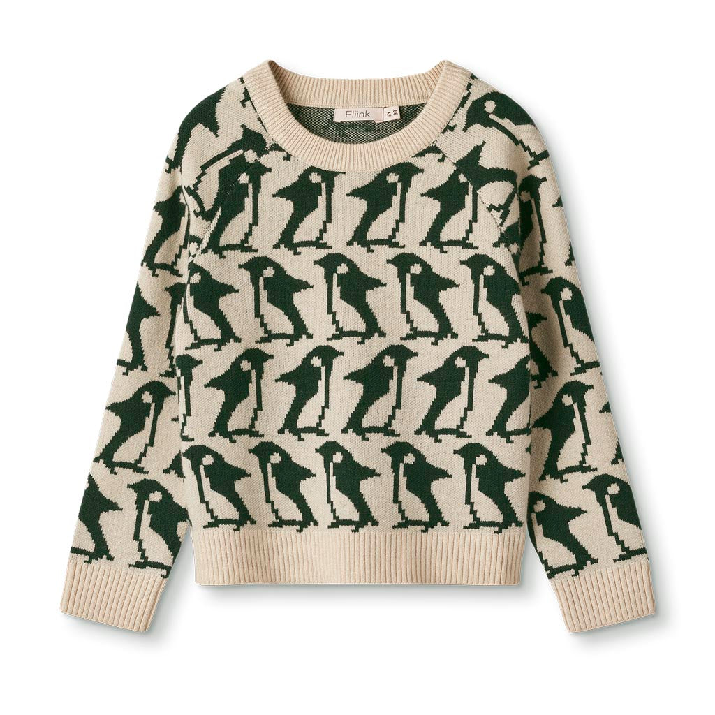 FLIINK ALON PULLOVER PINGUIN PULLOVER SANDSHELL/PINEGROVE